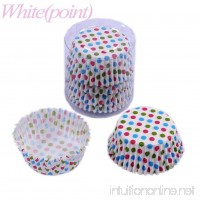Humasol 100Pcs Multicolored Wave Point Paper Cake Cup Liners Baking Cupcake Muffin Cake Cases Party DIY Tool - B07BJ3JS84